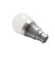 Boat Led Bulb, 6 watts - Globe Candle Led - 10-30 volts - B22 - White - D60*115mm - G60-12L-B22-W -AZLED